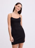 Vestido con Recogido en Escote