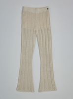 Pantalón Tejido con Mini Lentejuelas