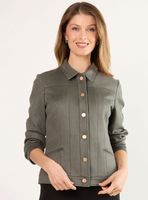 Chaqueta Manga Larga con Botones Regular