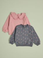 Polerón Bipack Crew Estampado y con Cuello Bobo