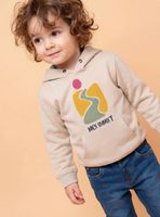 Polerón con Capucha y Print Sunset