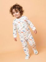 Pijama Enterito Estampado con Cierre Niño