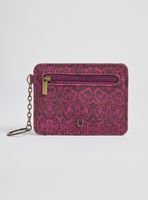 Billetera Estampado de Tela con Llavero