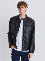 Chaqueta Cuero Sintético Biker