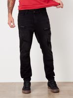 Jeans Tapered Destroyer con Parche