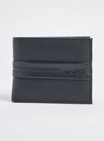 Billetera Simil Cuero Franja Central