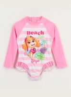 Traje de Baño Entero Toddlera Rayas