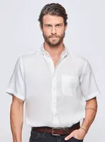 Camisa Manga Corta Lino