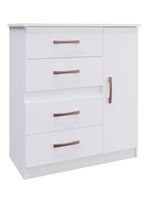 Cómoda Caribe 1 Puerta 92x39x80 cm