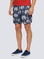 Traje de Baño Clásico Estampado Quick Dry Hoja