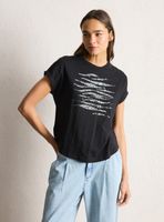 Polera Bordada con Lentejuelas