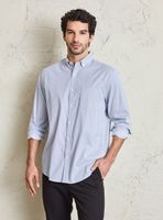 Camisa Manga Larga Micro Líneas