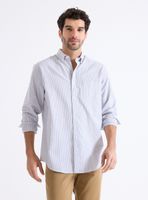 Camisa Semi Oxford Rayas