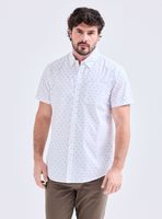 Camisa Manga Corta Diseño Mini Print
