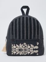 Mochila Canvas Bordada