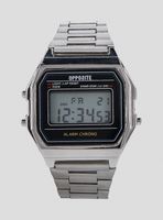 Reloj Digital Silver Mujer