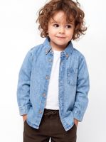 Camisa Denim Lavado Algodón