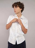 Camisa AE Tropic con Botones Holgada