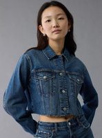 Chaqueta Ae Denim Corte Clásica