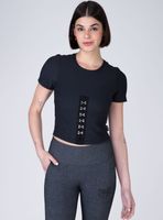 Polera New World Manga Corta