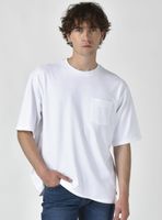 Polera Lisa Bolsillo Frontal