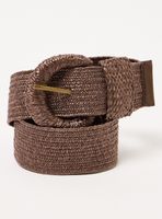 Cinturón Elasticado con Hebilla Tejido