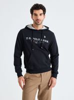 Polerón Hoodie Bordado Frontal Fleece