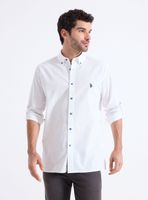 Camisa Manga Larga Slub Look Lino