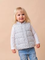 Parka sin Mangas Full Print Estrellitas