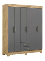 Closet 6P 2C Escocia Gris