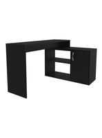 Escritorio en L 1 Puerta 71x125x90 cm Eco Wengue