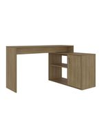 Escritorio en L 1 Puerta 71x125x90 cm Eco Fresno