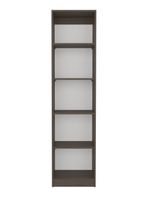 Biblioteca Estante Home E2 5 Niveles Milan y Blanco