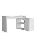 Escritorio en L Axis Eco 1 Puerta 71x125x90 cm Blanco