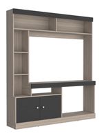 Estante TV 65' Dante 2 Puertas Bardolino y Wengue