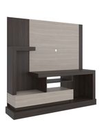 Estante TV 55' Alcaceres 180x172.2x41.5 cm Nogal y Miel