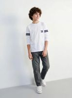 Jeans Full Cargo con Bolsillos Marcados