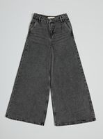 Jeans Wide Leg de Algodón