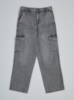 Jeans Denim Básico Bolsillos Cargo