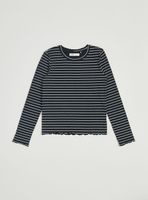 Polera Rayas con Terminación Irregular