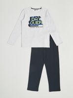 Pijama Camisero Full Estampado Regular Fit