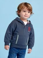 Polerón Bloques de Color con Capucha