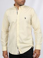 Camisa Manga Larga Casual Algodón