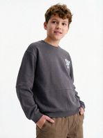 Polerón Crew con Estampado Espalda