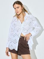 Blusa Camisera Broderie