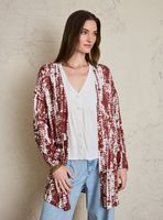 Blusa Tipo Kimono con Detalle Metalizado