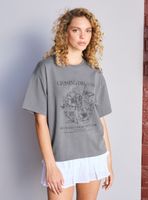 Polera Oversize con Print Focalizado