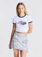 Polera con Piping a Contratono