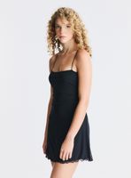Vestido Lace Up Espalda
