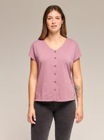 Polera Escote en V con Botones